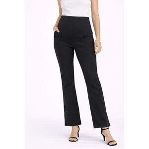 Soim Denim Maternity Jeans Black Adjustable Waist Mama Denim M